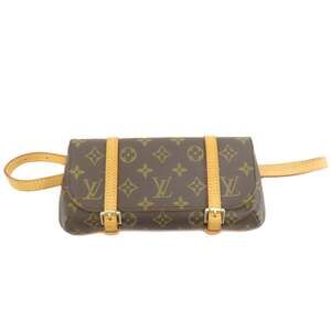 LOUIS VUITTON Brown Monogram Canvas Pochette Fanny Pack